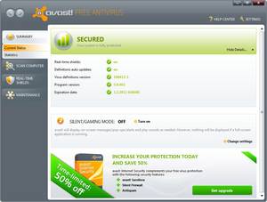 avast! Free Antivirus (norsk versjon)