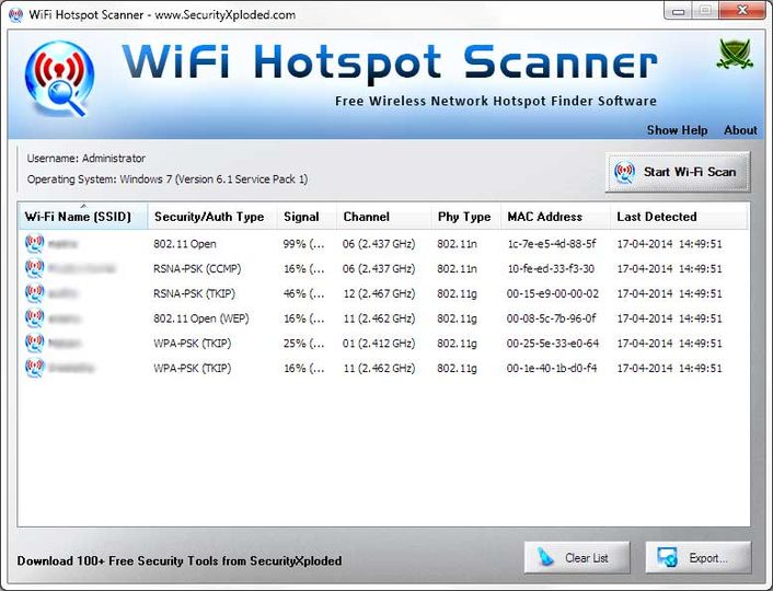 wifi channel scanner free