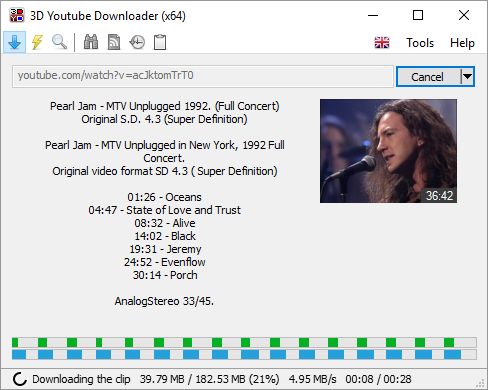 3D Youtube Downloader 1.20.1 + Batch 2.12.17 for windows instal free