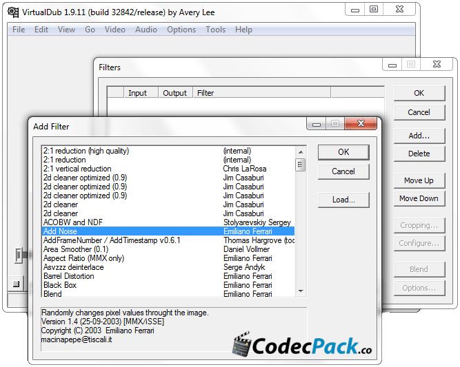 virtualdub plugin pack