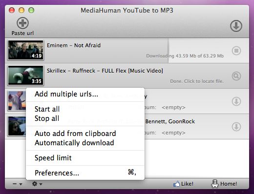 convert youtube to mp3 app mediahuman