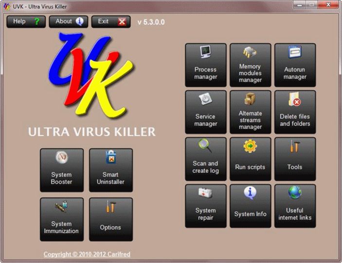 UVK Ultra Virus Killer portable crack