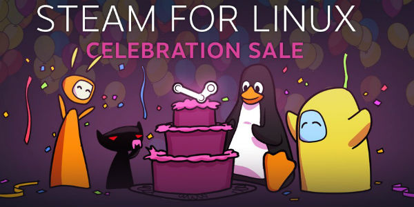 Steamin Linux-versio avattiin alennusmyyntien kera