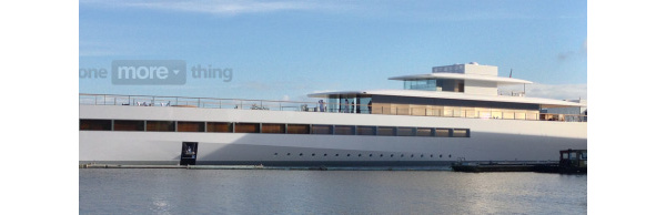 Steve Jobs' yacht bliver for første gang vist frem