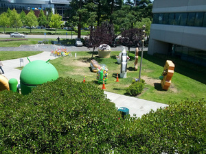 Google's latest Android statue melts