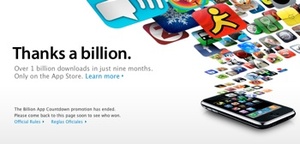 App Store pyyhk�isi miljardin latauksen ohi