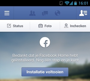 Facebook Home voor niet-ondersteunde apparaten en niet-Amerikanen