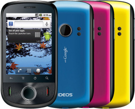 Huawein edullinen Android-puhelin on Ideos