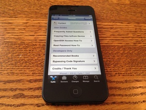 iPhone 5 already jailbroken