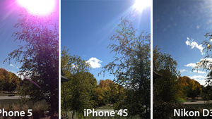 Apple over "Purple Flair" iPhone 5 camera