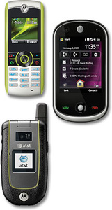Motorolalta uusia puhelimia - mukana kosketusn�ytt�- ja ymp�rist�mallit