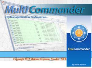 Zoek je een goede bestandsmanager - Multi Commander of FreeCommander XE