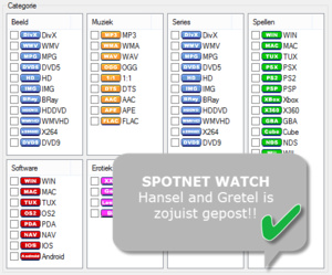 Spotnet spots monitoren met Spotnet Watch