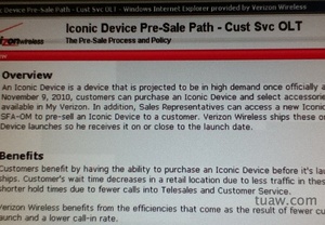 Verizon to announce iPhone launch on November 9th?