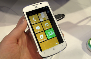 ZTE pays �20 to license Windows Phone