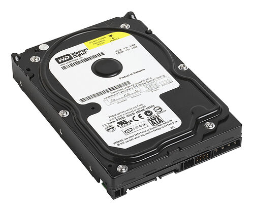 HARD DRIVE   Western Digital 500GB 7200RPM SATA HARD DRIVE P 