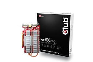 Club 3D Radeon HD 2600 Pro Passive Heatpipe (512MB / PCIe)
