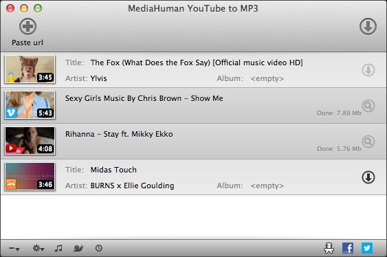 Download MediaHuman YouTube to MP3 Converter for Mac OS X v3.9.8.14 ...